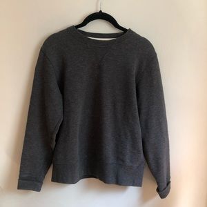 Gray Muji pullover sweatshirt